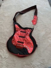 ☠Living Dead Souls Vintage Y2k Gitarre Goth Punk Emo Alt Shoulder Bag