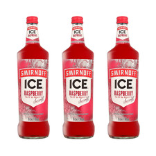 3 x Smirnoff Ice Raspberry