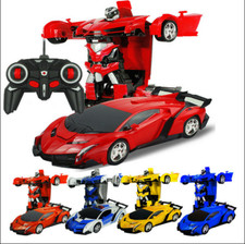 Weihnachten Kinde Spielzeug Transformer Auto Rennauto Roboter mit Fernbedienung