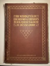 1908 Wandgemälde Eduard von Gebhardts Friedenskirche Düsseldorf Photogravüren