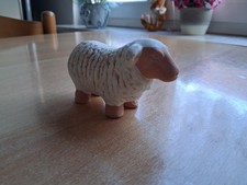 Dekofigur, kleines Schaf, Keramik, 9,5x5,5cm, Nr. 604