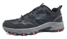 Skechers Hillcrest Sportschuhe Herren Outdoorschuhe Wanderschuh Schwarz Freizeit