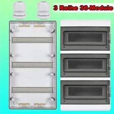 36 Module 3-reihig IP65 Sicherungskasten Verteilerkasten Aufputzverteiler  ✅✅✅