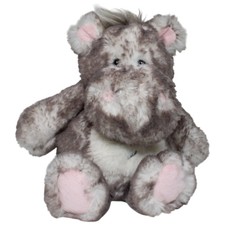 Morgenroth Flauschiges Nilpferd, klein Kuscheltier 20cm Gebraucht