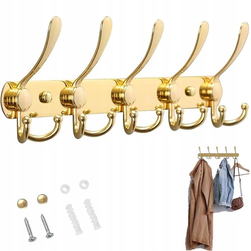 Gold edelstahl wandgarderobe - edelstahl,