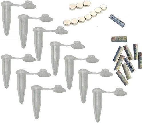 Geocaching 10x nano plastik - 10x, plastik+