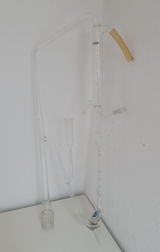Gerät zur bestimmung des - zur,