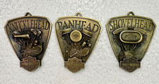 Harley Davidson Knucklehead,Panhead, Shovelhead Messing Medallions
