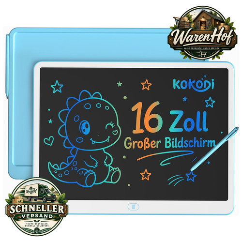 Lcd schreibtafel kinder - lcd, 16