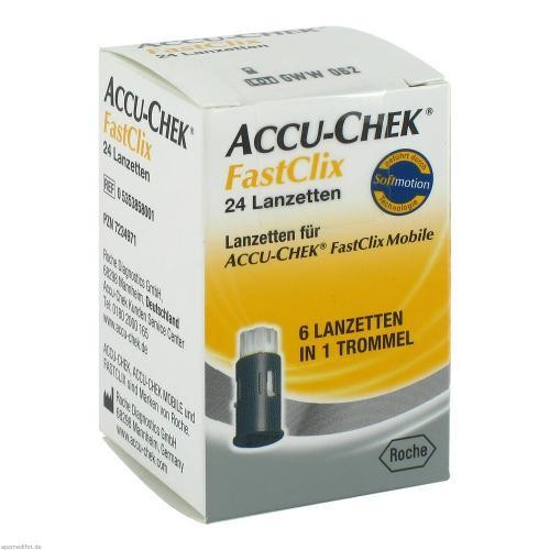 Accu chek fastclix - fastclix, lanzetten