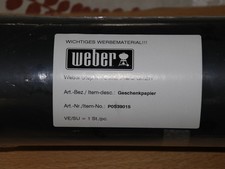 Weber Grill Geschenkpapier