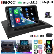 DAB+ Autoradio Für BMW X3 E83 2006-2010 4+64G CarPlay Android 13 Kamera GPS Navi