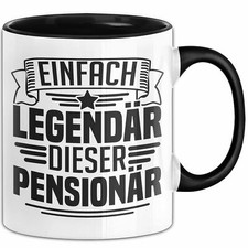 Rente Rentner Tasse Pensionist
