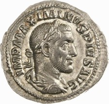 Römische Kaiserzeit - Denar 235/36 - Maximinus I. 235-238 - Rom - 3,10 g