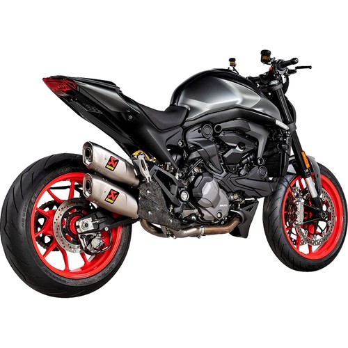 Akrapovic edelstahl auspuff - edelstahl,