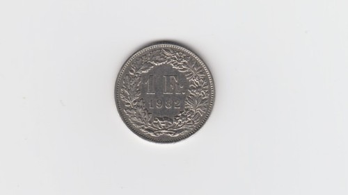 Schweizer franken chf 1982 - 1,