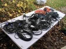 32 verschiedene Kabel für Musikinstrumente - Klinke Lautsprecher Mikrofon.......