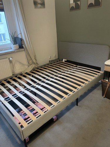 Ikea bettgestell hellgrau - bettgestell,