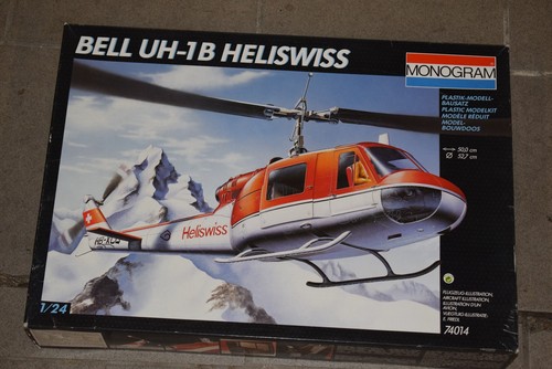 Monogram 74014 bell - 74014, uh-1b