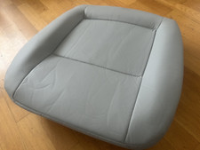 Sitzpolster Bezug passend für VW T5 Sitzauflage Kunstleder Hellgrau 2003 - 2015