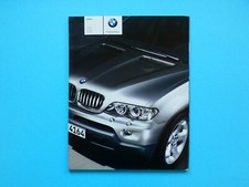 Prospekt / Katalog / Broschüre - BMW X5 E53 - 3,0i, 4,4i, 4,8is, 3,0d - 1/2006