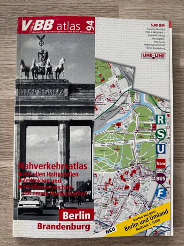 Bvg vbb atlas liniennetz - /, /