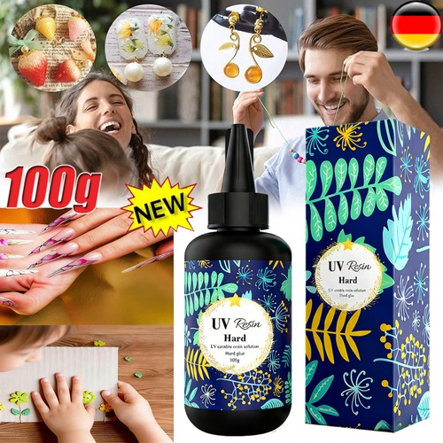 100g harz kristallklar - uv-harz,