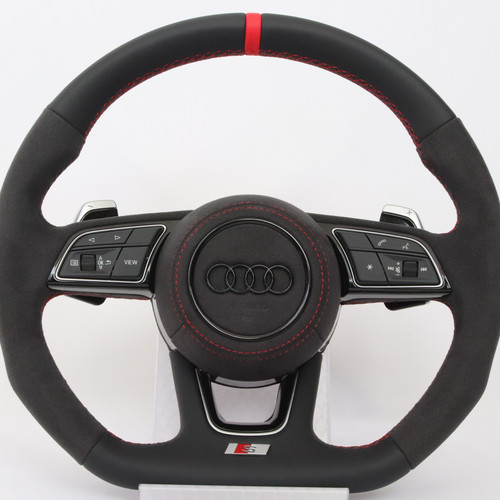 Audi line lenkrad alcantara - s,