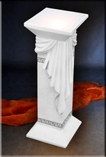 Säule Lampe Blumensäule