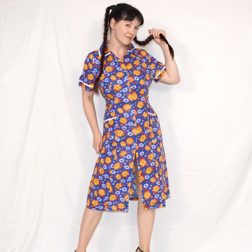 Vintage kittelkleid - vintage,