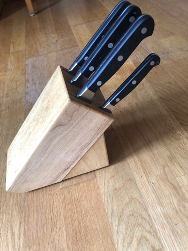 Messerblock mit - , 5