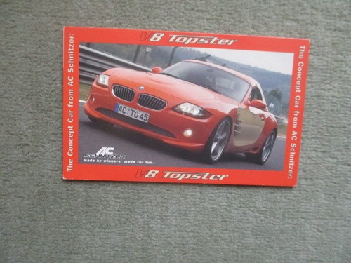 Schnitzer topster z4 e85 - v8,