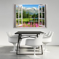 Fensterblick Natur 3D Effekt