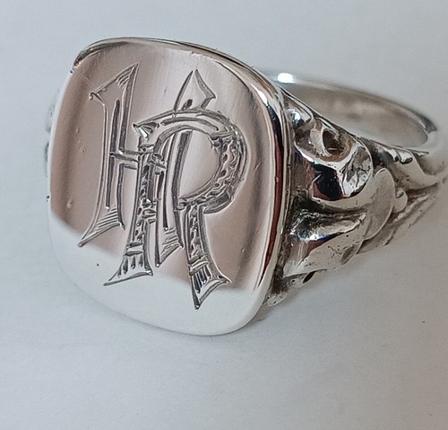 Siegel ring silber antik - siegel,