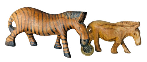 Afrikanisches ornament zebra - ornament,