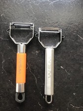 WSM Multifunktionsschäler Schäler gezahnte Klinge & Julienne Schneider Edelstahl