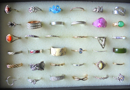 Ringe konvolut stück - ringe,