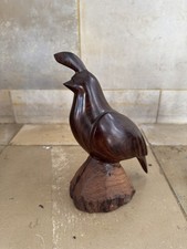 Afrikanische holzfigur vogel - holzfigur,