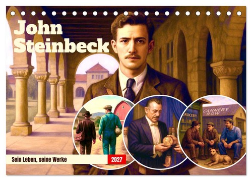 John steinbeck tischkalender - steinbeck, (tischkalender