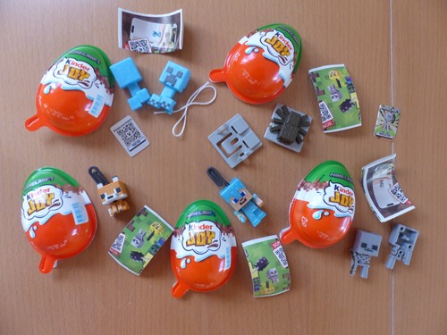 Konvolut kinderjoy minecraft - konvolut,