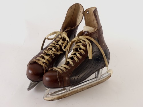 Alte vintage schlittschuhe - alte,