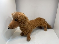 Steiff Tier Hund Dackel 34 cm -  Zustand siehe Fotos 