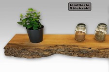 Massivholz Wandregal aus