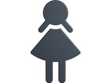 HEWI 801.91B020 92 Symbol Frau