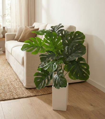 Künstliche monstera pflanzen - monstera,