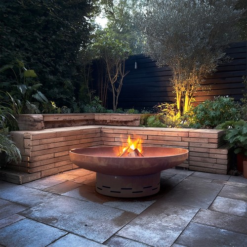 Große garten feuerstelle - große,