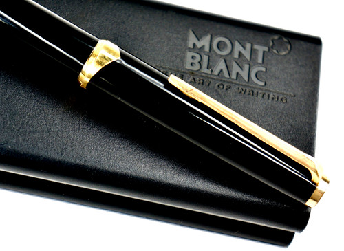 Montblanc kolbenfüllhalter - montblanc,