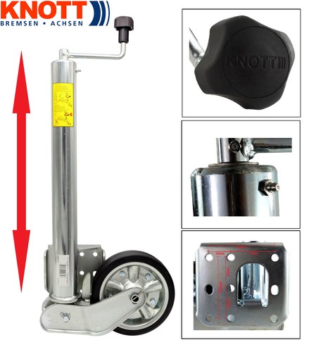 Automatik stützrad 500 - stützrad, kg