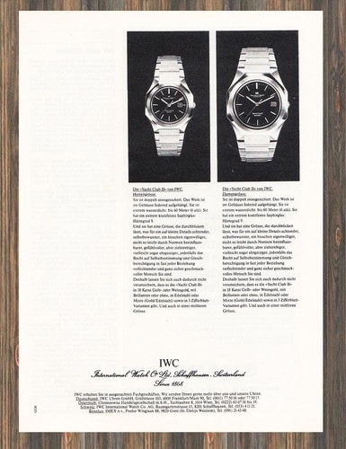 Iwc yacht club - yacht-club, ii