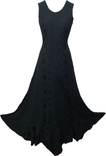 Maxikleid ärmellos viskose - maxikleid,